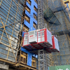 Mesin Konstruksi Lift Penumpang Lift Hoist Pengangkat Kargo Material